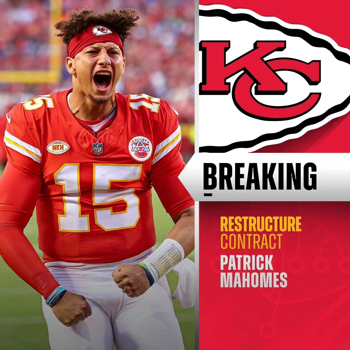 Mahomes unterzeichnet erneut einen historisch wichtigen Vertrag